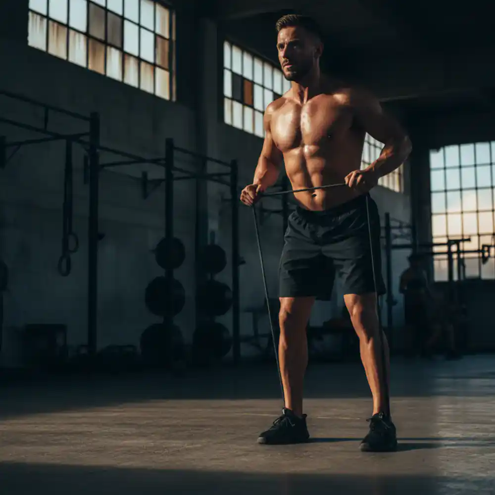 Advanced resistance band workout