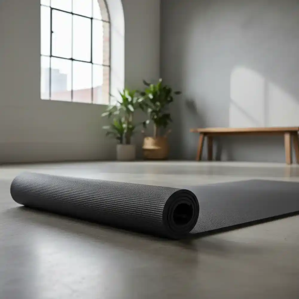 Pro Density Yoga Mat in Charcoal