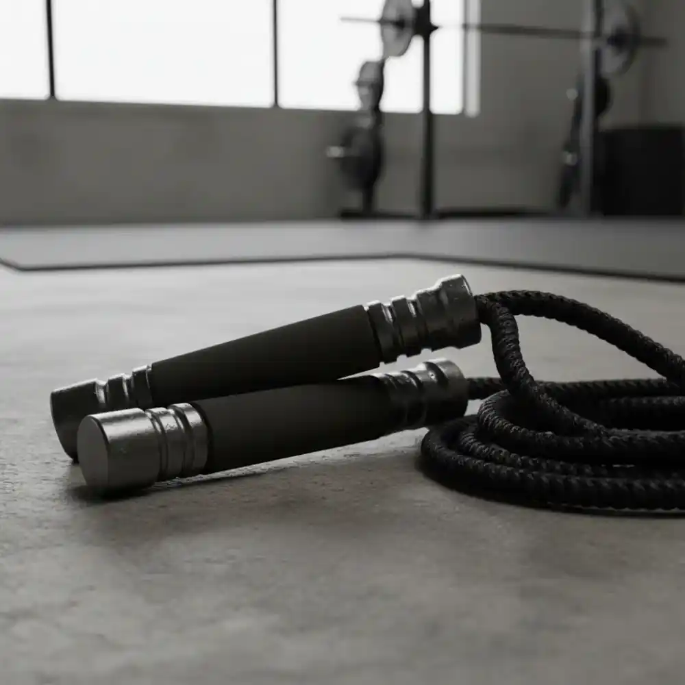 Weighted jump rope handles